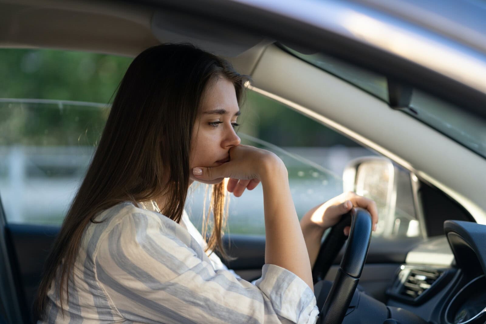 young professional pulled over for DUI