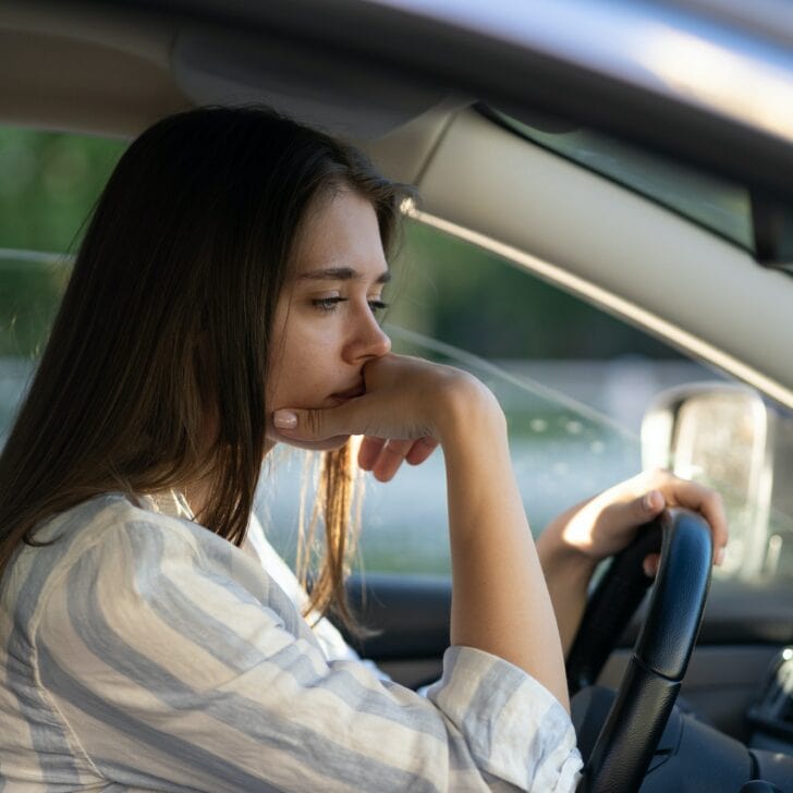 young professional pulled over for DUI