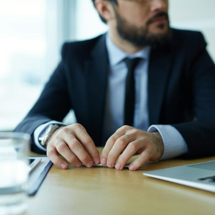 White collar worker
