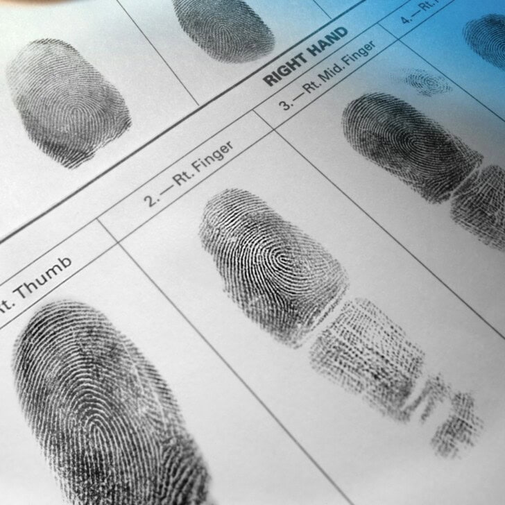 Fingerprint Record - Fighting Crime