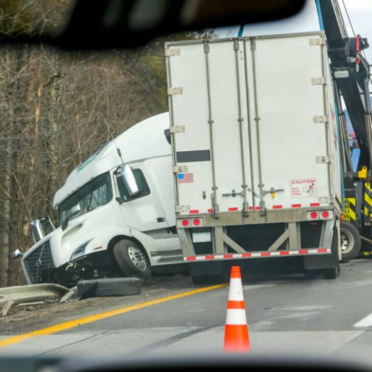 The indiscretion of truck drivers in interstates are the most common cause of fatal accidents in USA