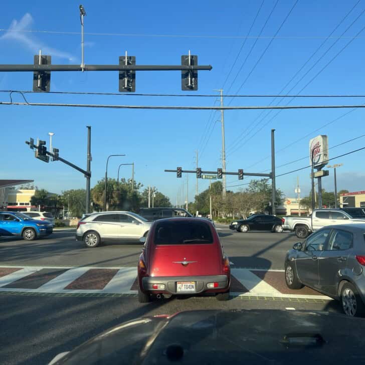 uncontrolled intersection in orlando