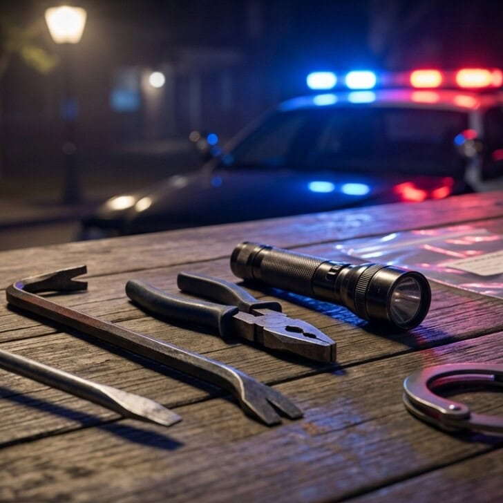 possession of burglary tools felony charge