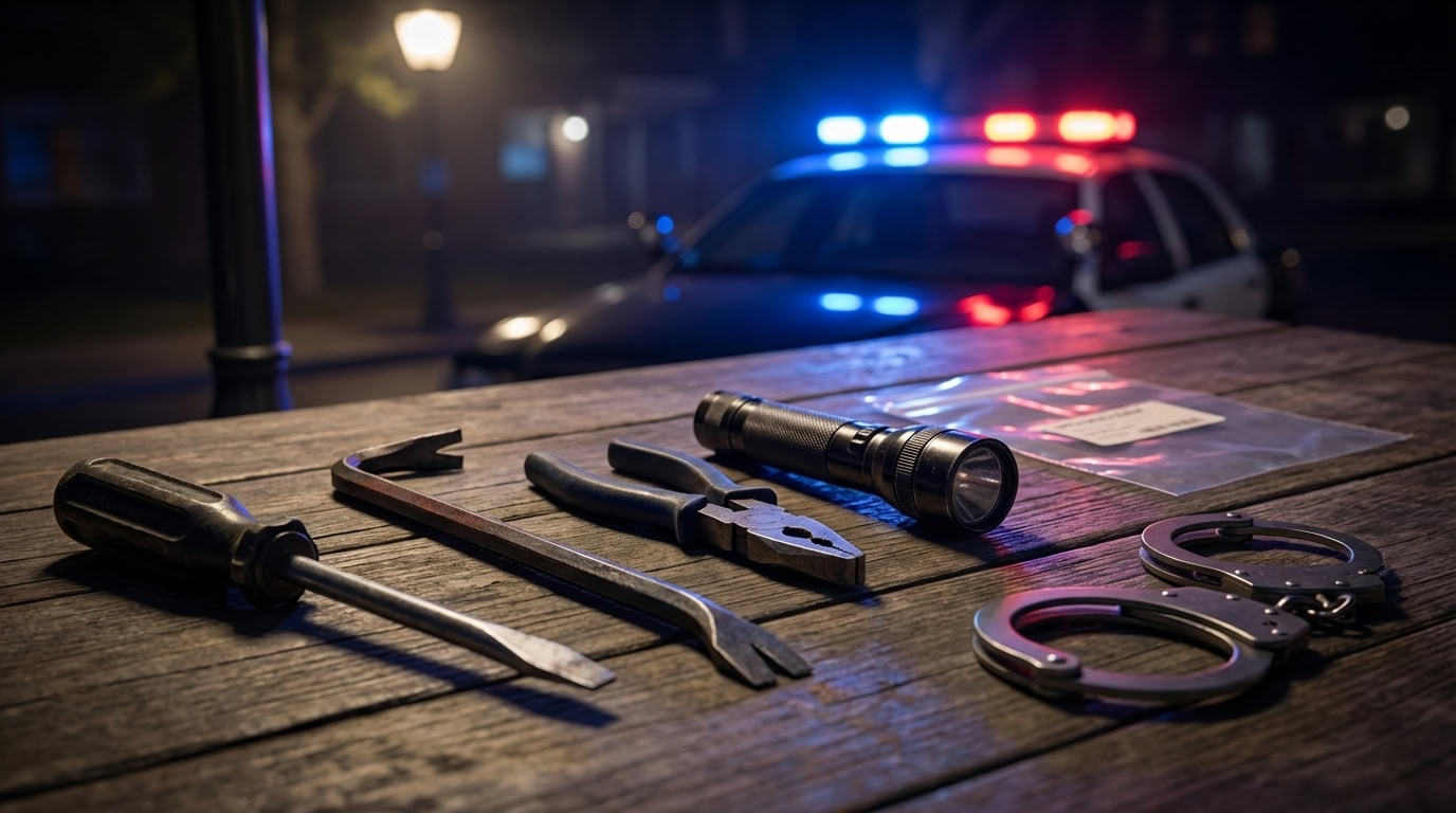 possession of burglary tools felony charge