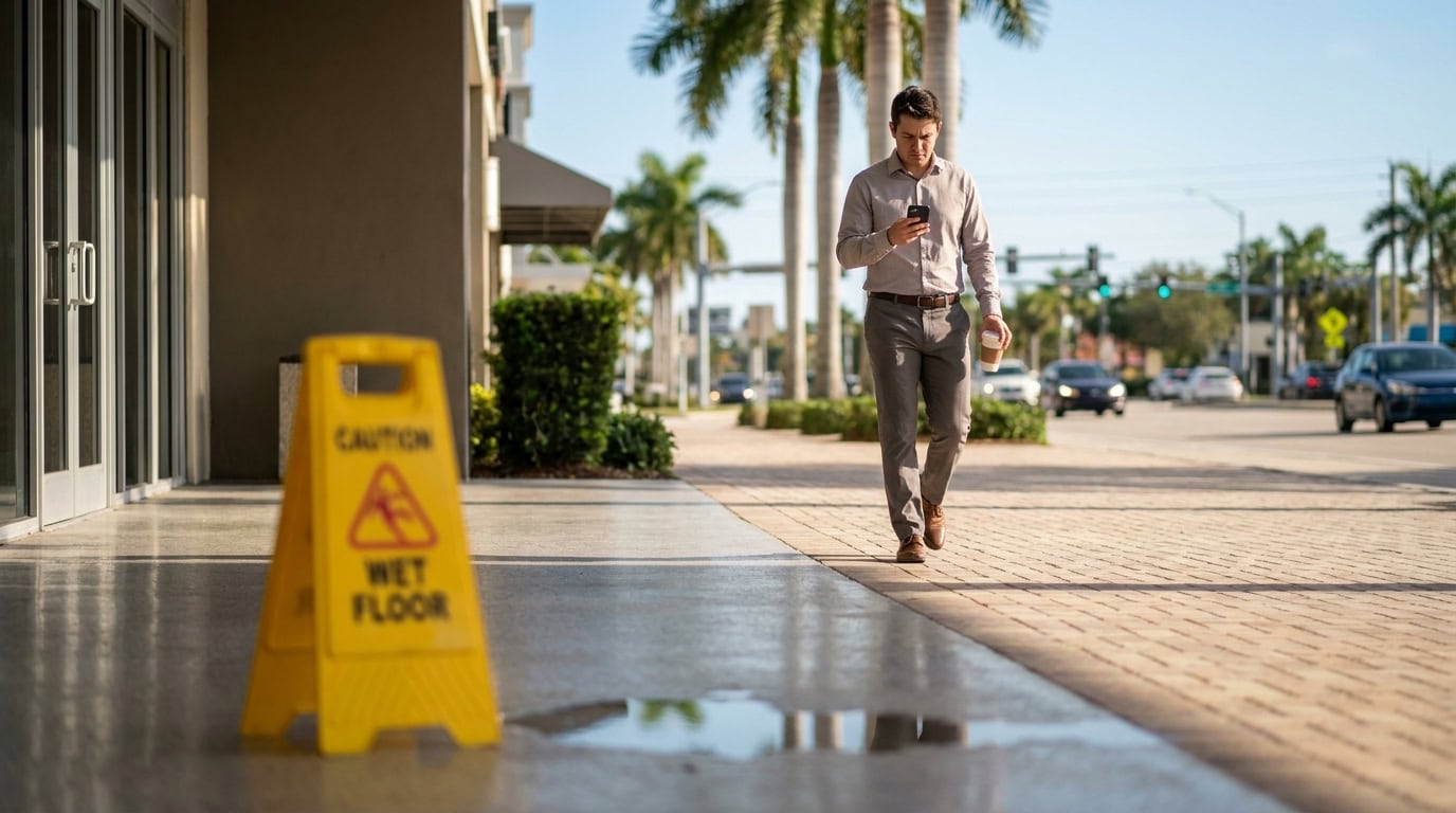Can You Recover Damages if You Were Distracted by Your Phone During a Fall